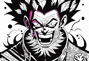 Katakuri from One piece Anime tattoo idea