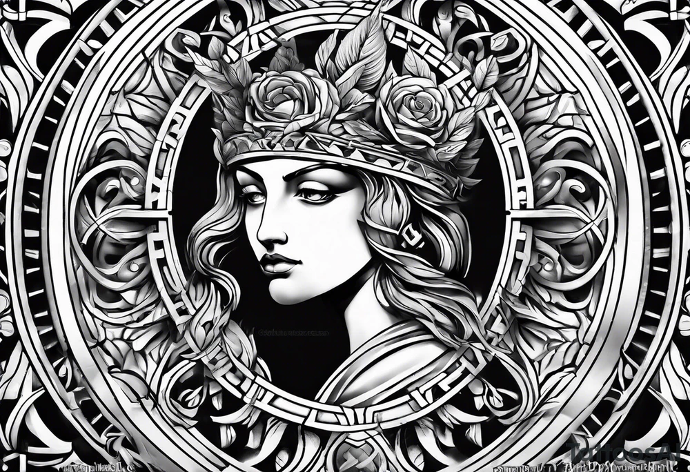 roman numeral XII tattoo idea