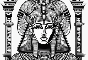 amcient egypt tattoo idea