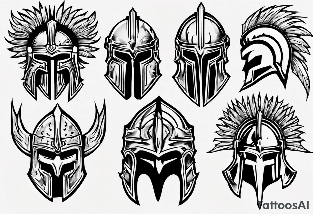 Spartan Warrior tattoo idea