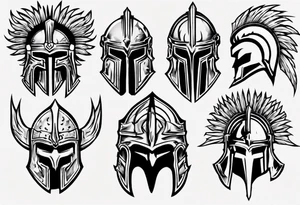 Spartan Warrior tattoo idea