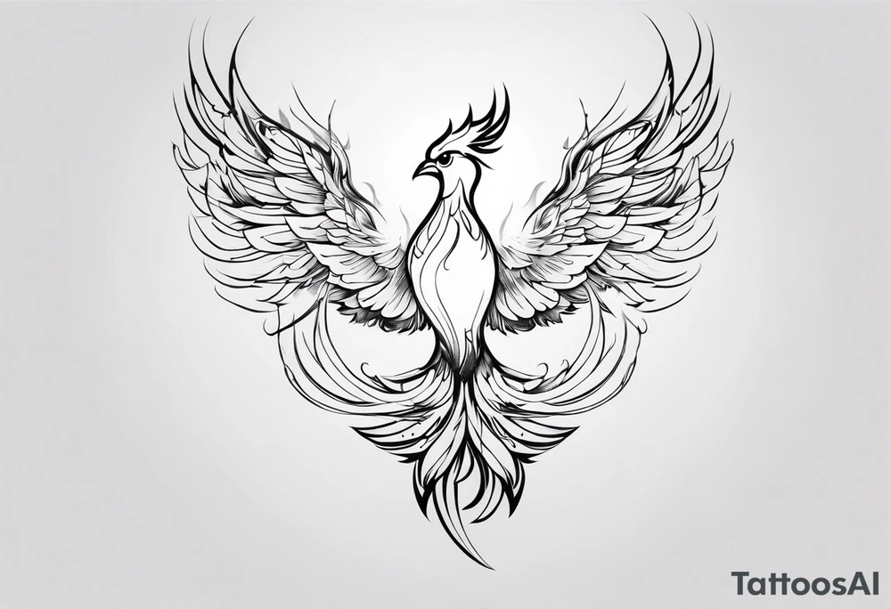 phoenix tattoo idea
