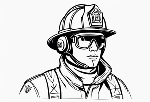 fireman tattoo idea