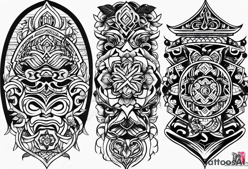 Vietnamese tribal tattoo tattoo idea