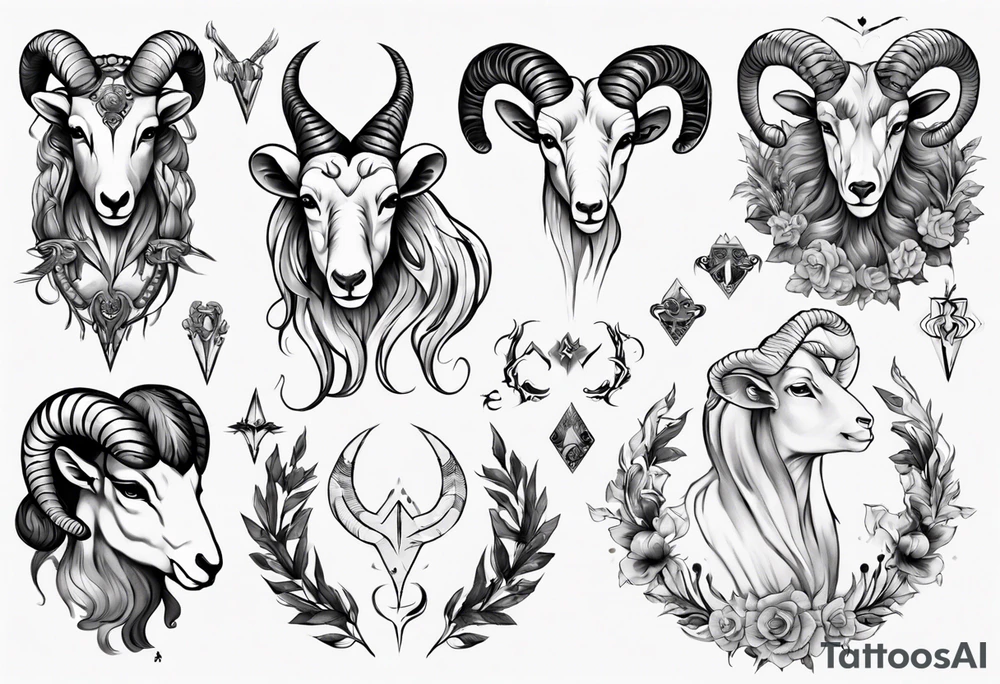 aries tattoo idea