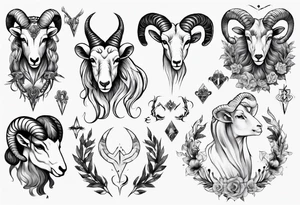 aries tattoo idea