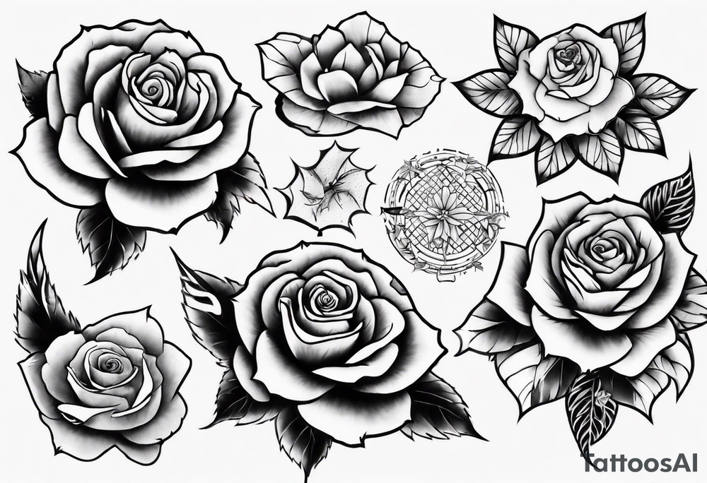 rosa tattoo idea