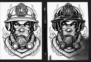 fireman tattoo idea