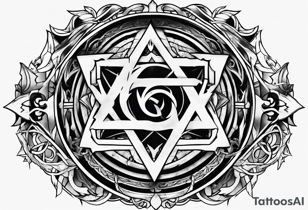 Fullmetal Alchemist: Brotherhood gate of truth tattoo idea