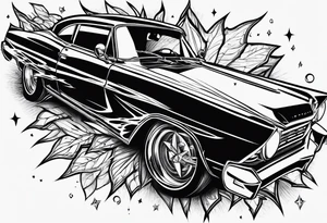 (flash of) lightning tattoo idea