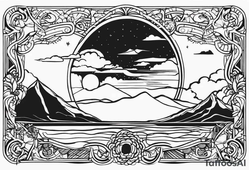 “Be still” tattoo idea