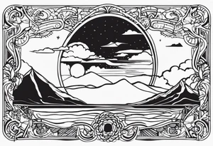 “Be still” tattoo idea