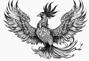 little pheonix tattoo idea