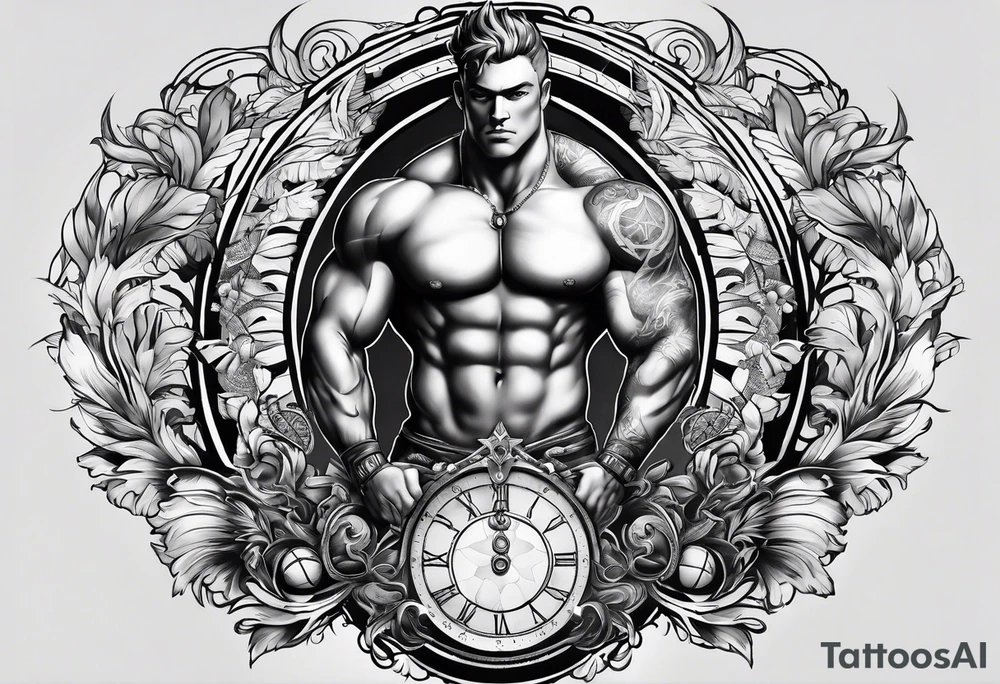 atlas holding up the world tattoo idea