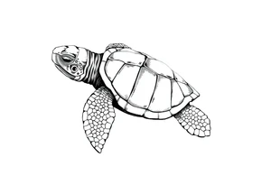 Turtle tattoo idea