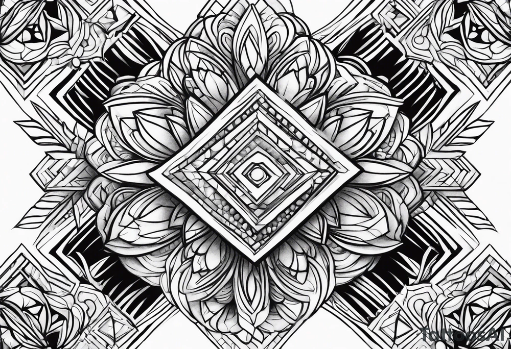 Eudiamonia in text tattoo idea