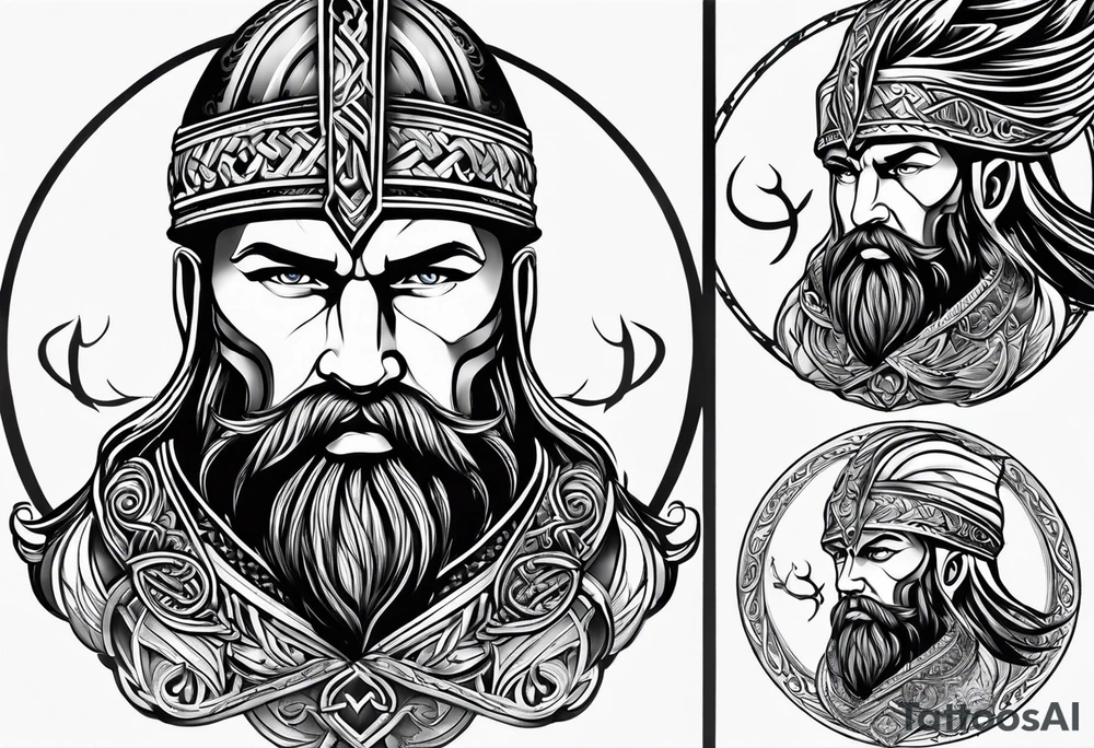Viking prayer tattoo idea