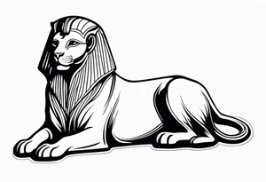 Enigmatic Sphinx, tattoo idea