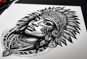 🇵🇷  🇻🇮  🇹🇹 taino tattoo idea