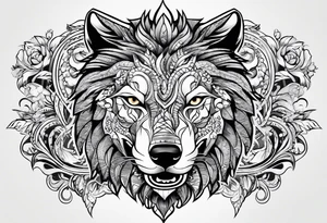 lobo bravo tattoo idea