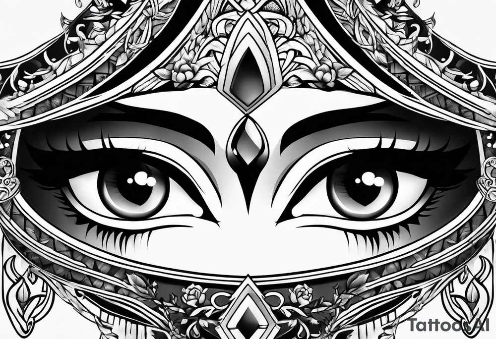 old ket hole tattoo idea