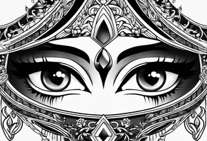 old ket hole tattoo idea