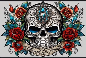 tetování padák, Slovan Bratislava, iniciály J.A.L., číslo 22 tattoo idea