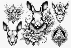 CONEJO tattoo idea