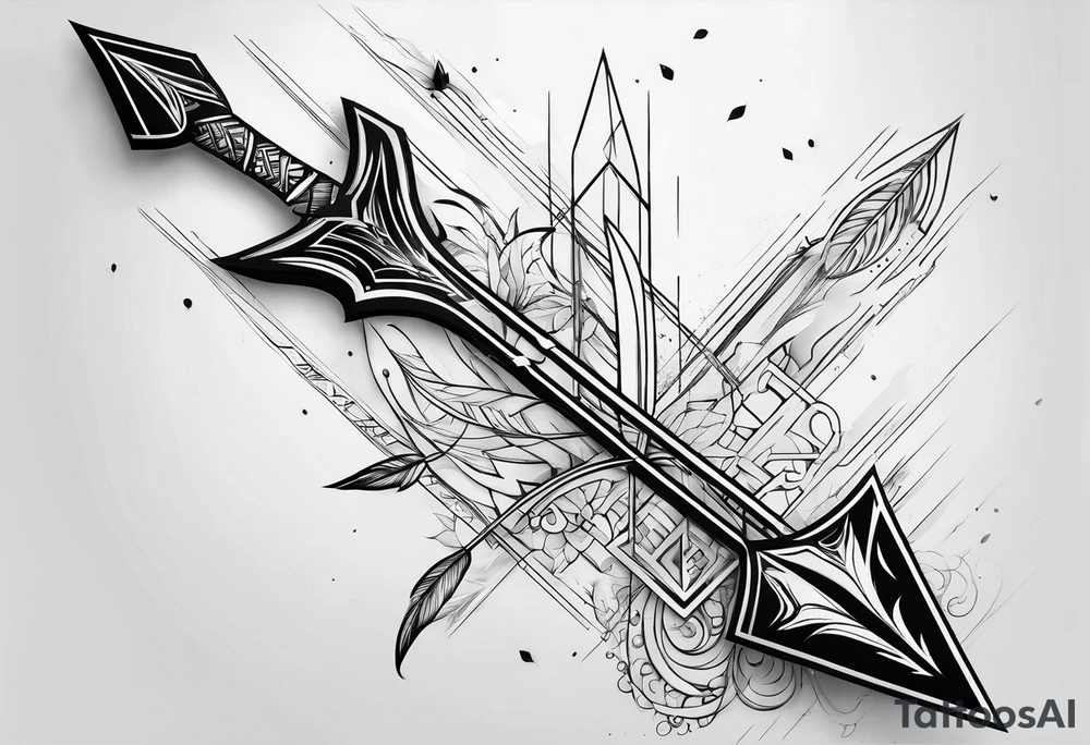 arrow tattoo idea