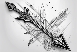 arrow tattoo idea