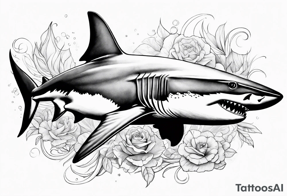 Shark tattoo idea