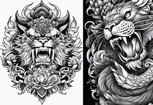 Irezumi sleeve tattoo tattoo idea