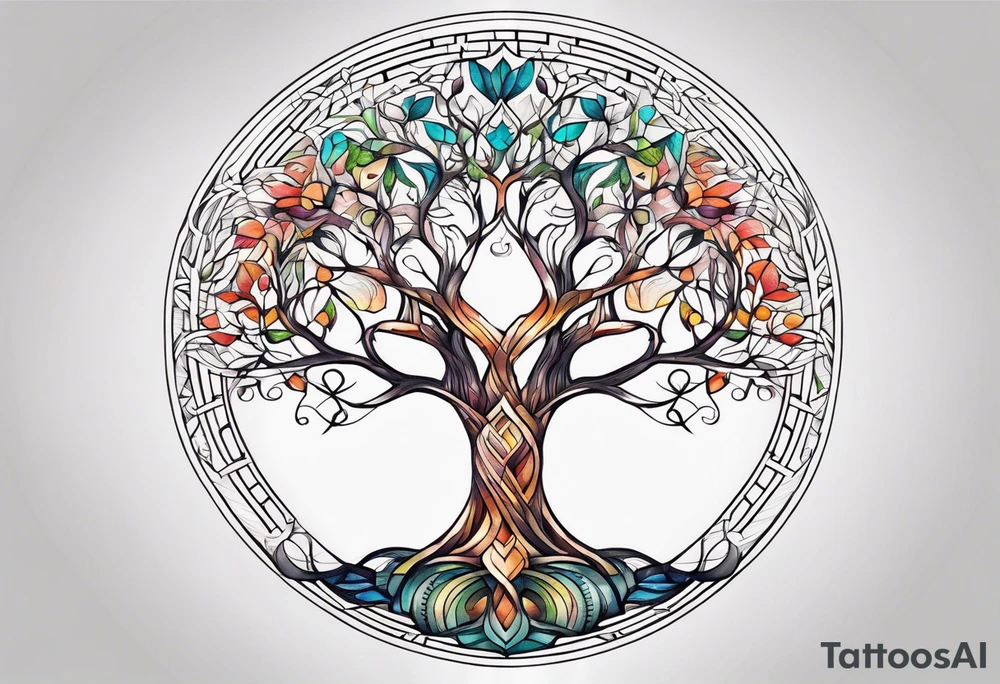 Tree of life tattoo idea