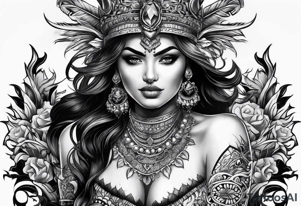 mexican devil tattoo tattoo idea