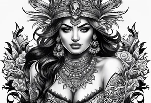 mexican devil tattoo tattoo idea