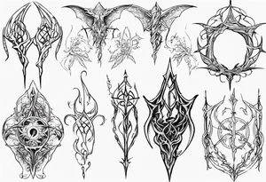 Elvish tattoo idea