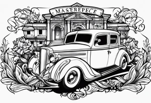 broken sword tattoo idea