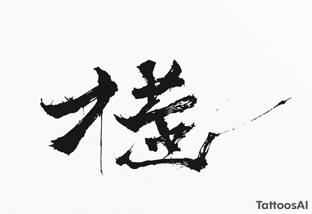 Fabian in kanji tattoo idea