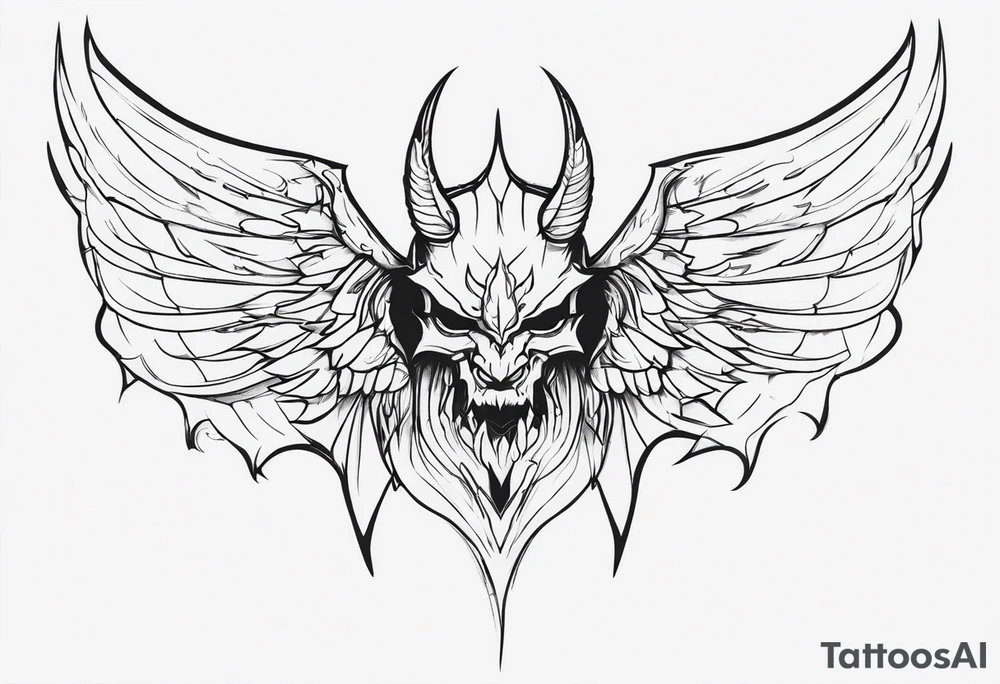 DemonWings tattoo idea