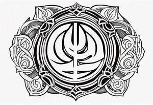 GYE NYAME tattoo idea