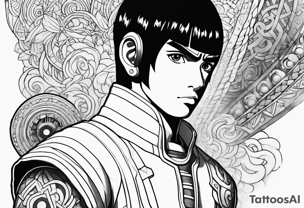 Rock Lee tattoo idea