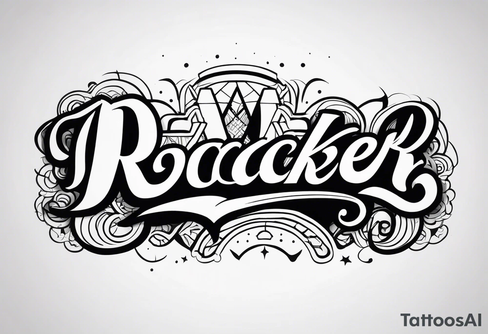 rocker tattoo idea