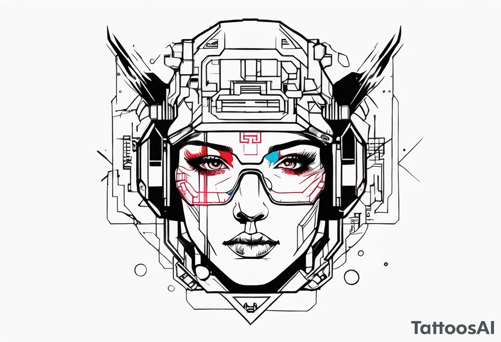 neuromancer tattoo tattoo idea
