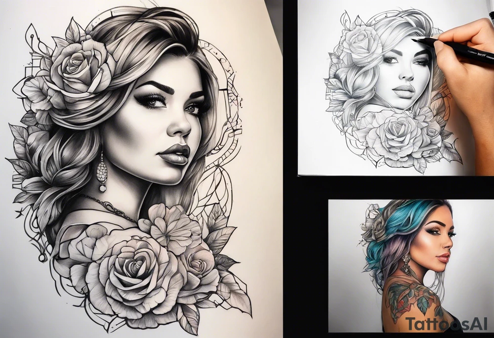 Starting over again after being broken in a relationship tattoo idea