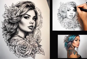 Starting over again after being broken in a relationship tattoo idea