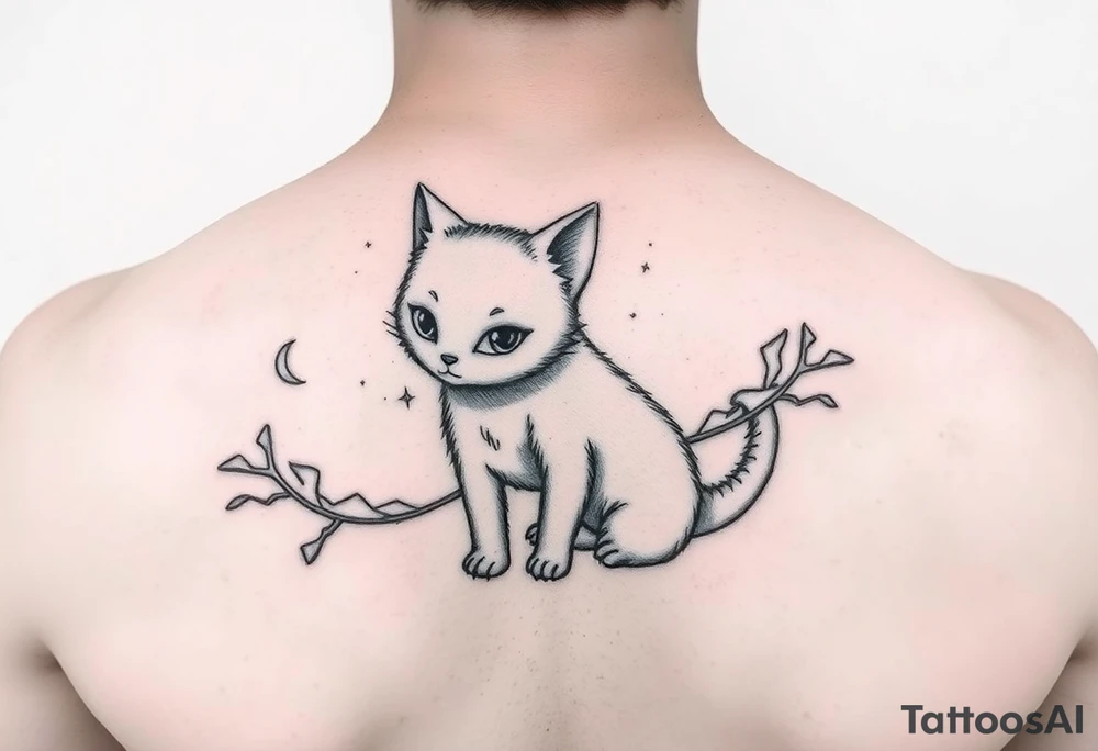 Snufkin like a ghost tattoo idea