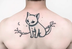 Snufkin like a ghost tattoo idea