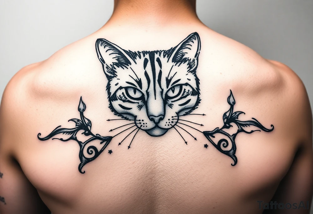 black Cat tattoo idea