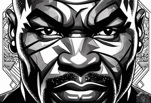 mike tyson face tatoo tattoo idea