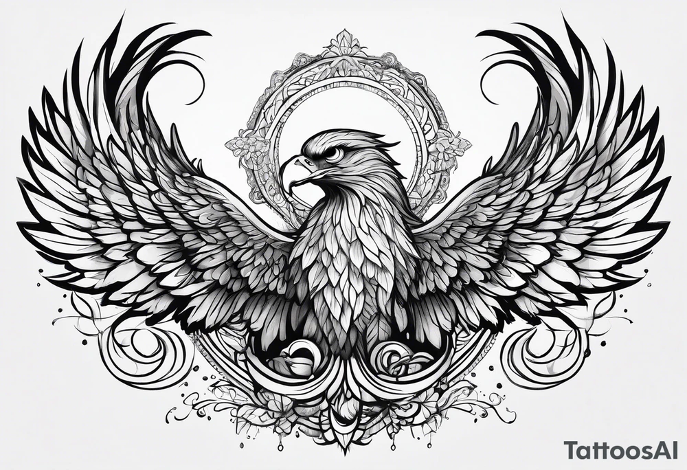 Wings tattoo idea